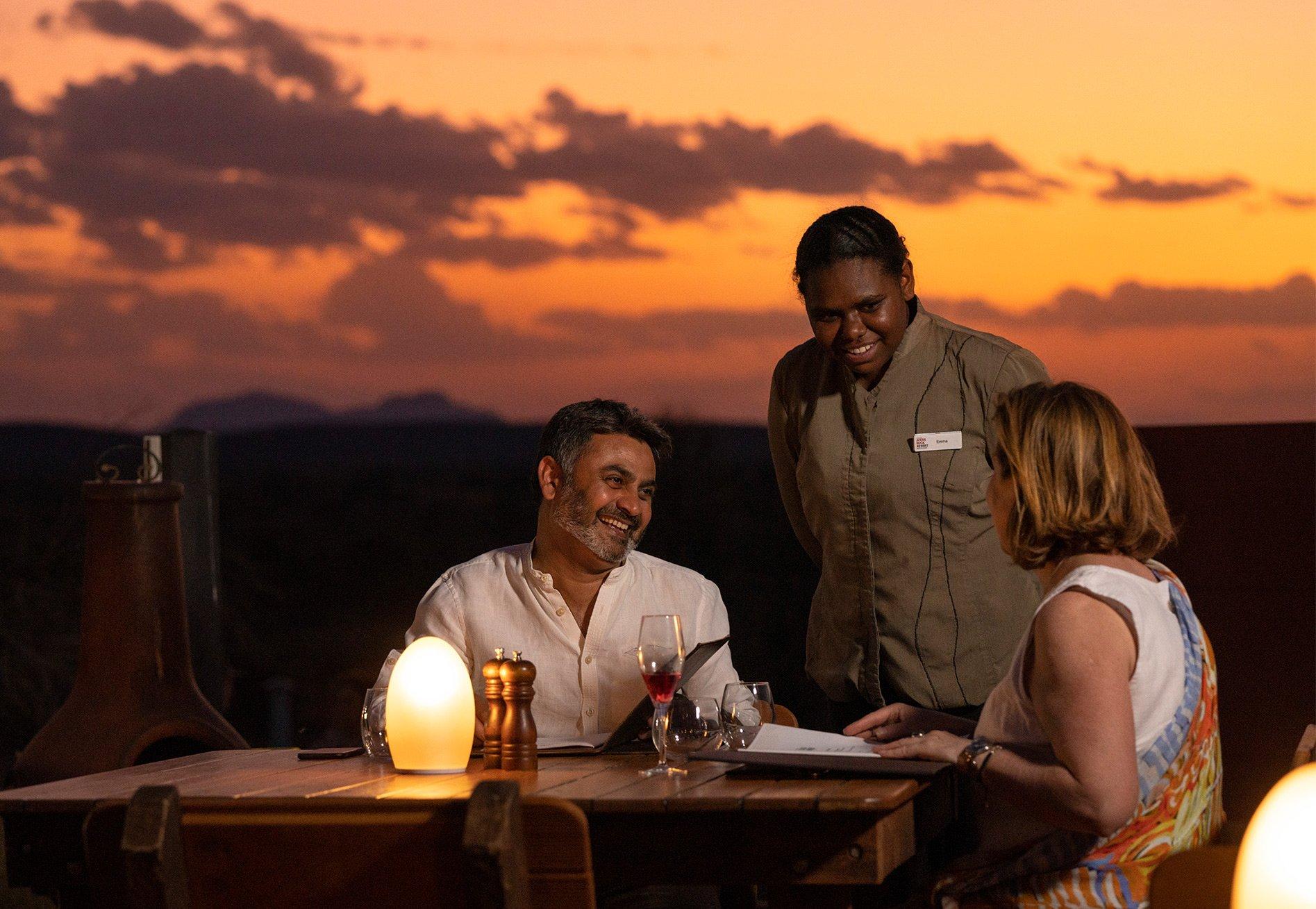 Tali Wiru sunset Kata Tjuta