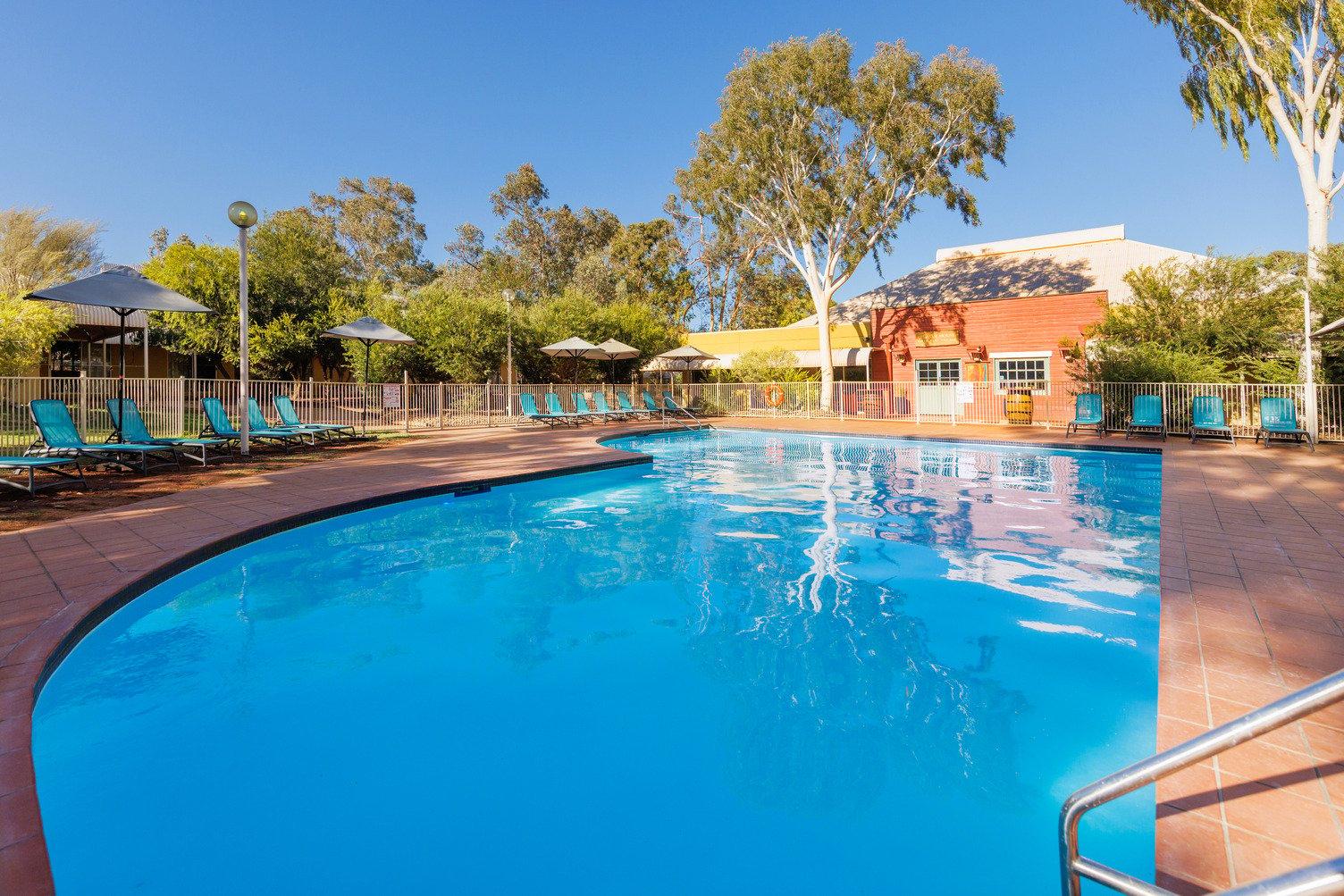Swimming Pool at The Outback Hotel, Ayers Rock Resort