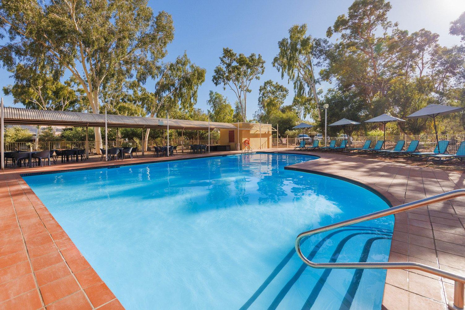 Swimming Pool near The Outback Lodge, Ayers Rock Resort