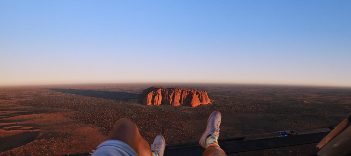 Helicopter Uluru