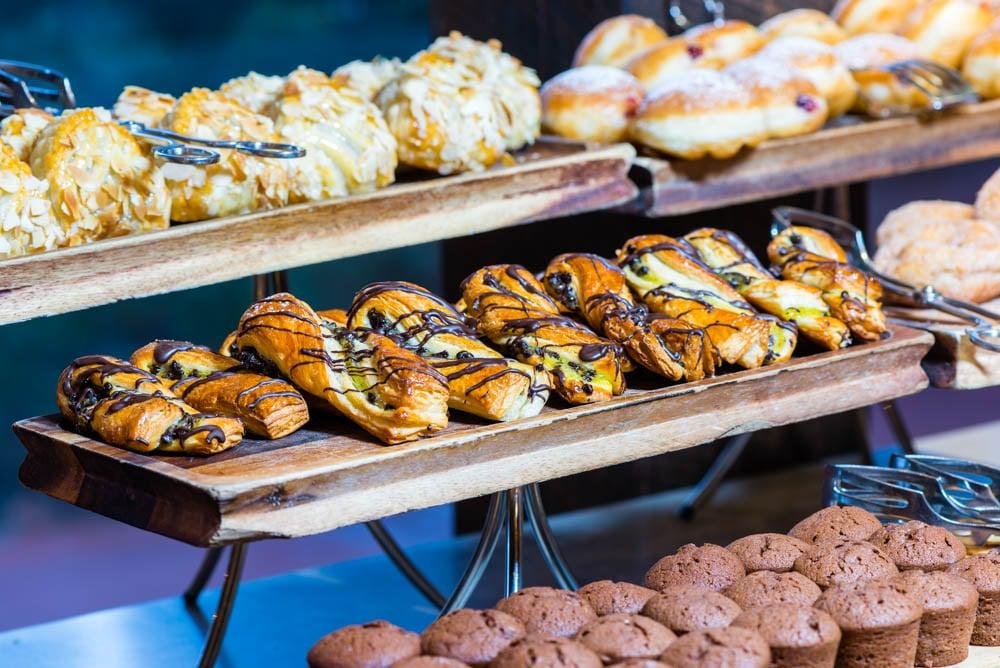 Ilkari buffet breakfast pastries