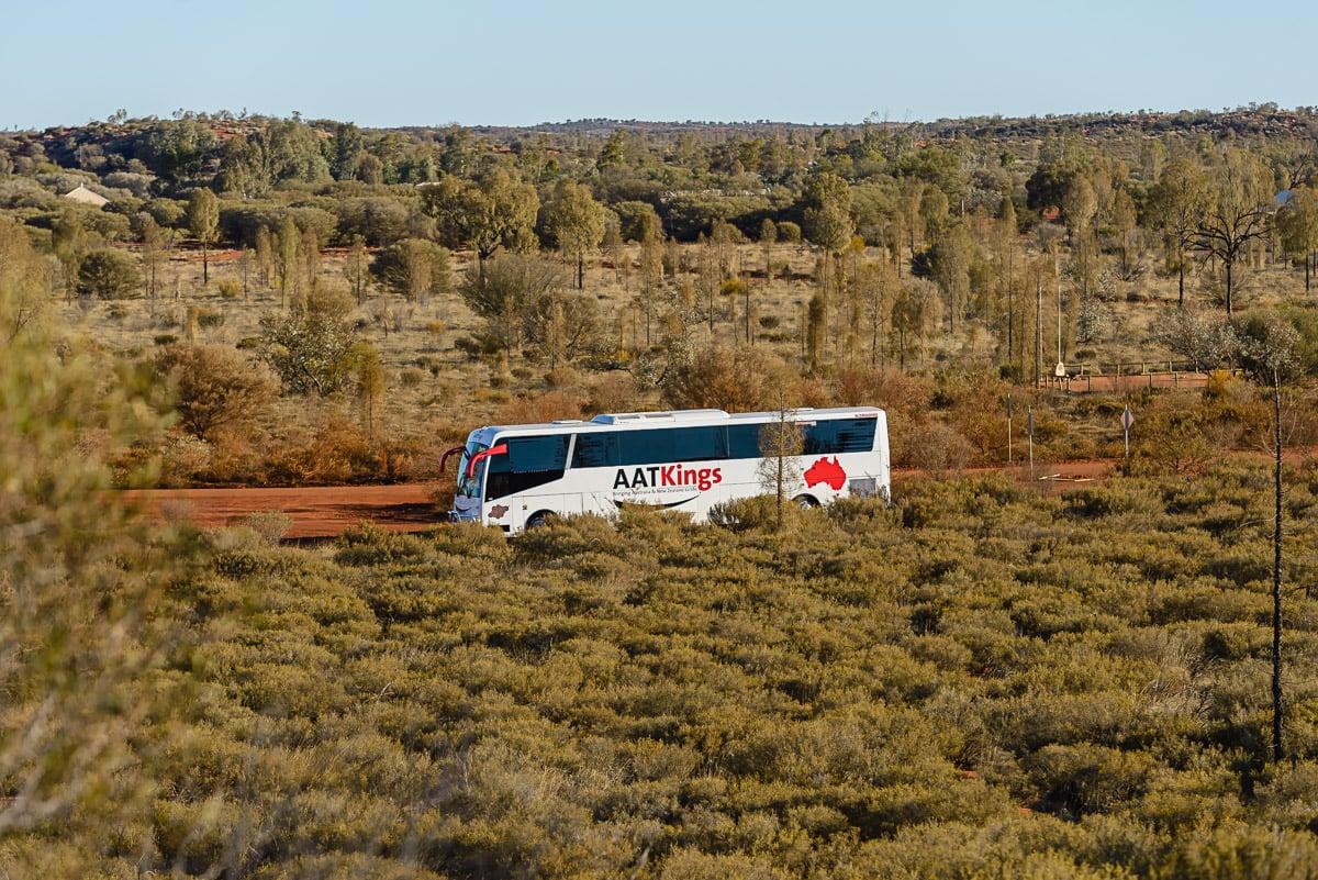 bus in the outback