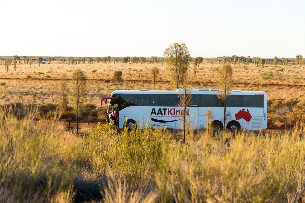 bus in the outback