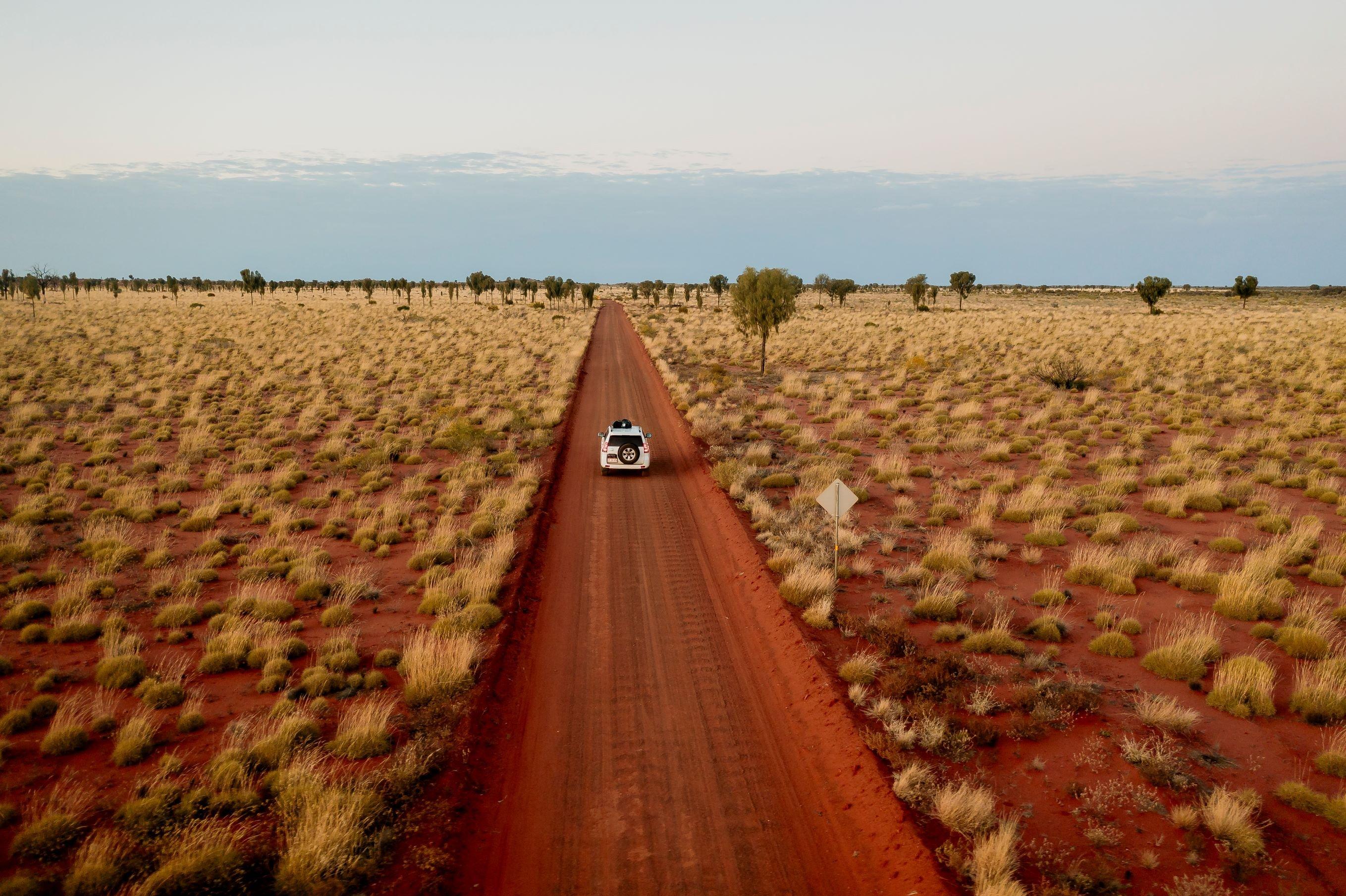 Car driving on road 