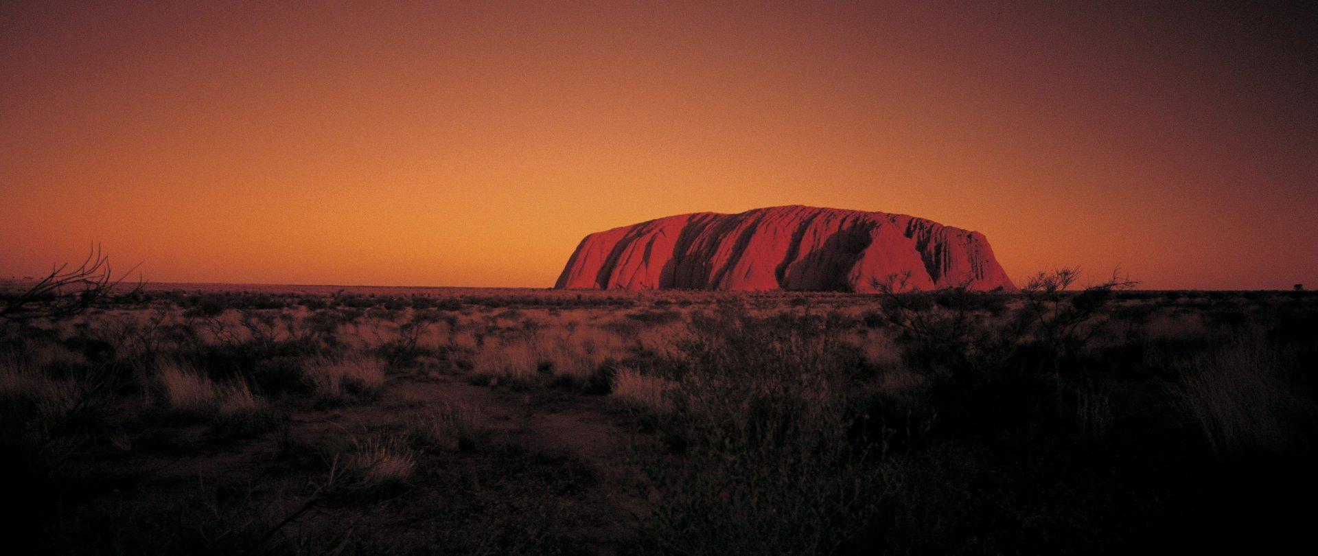 Ayers Rock at Sunset