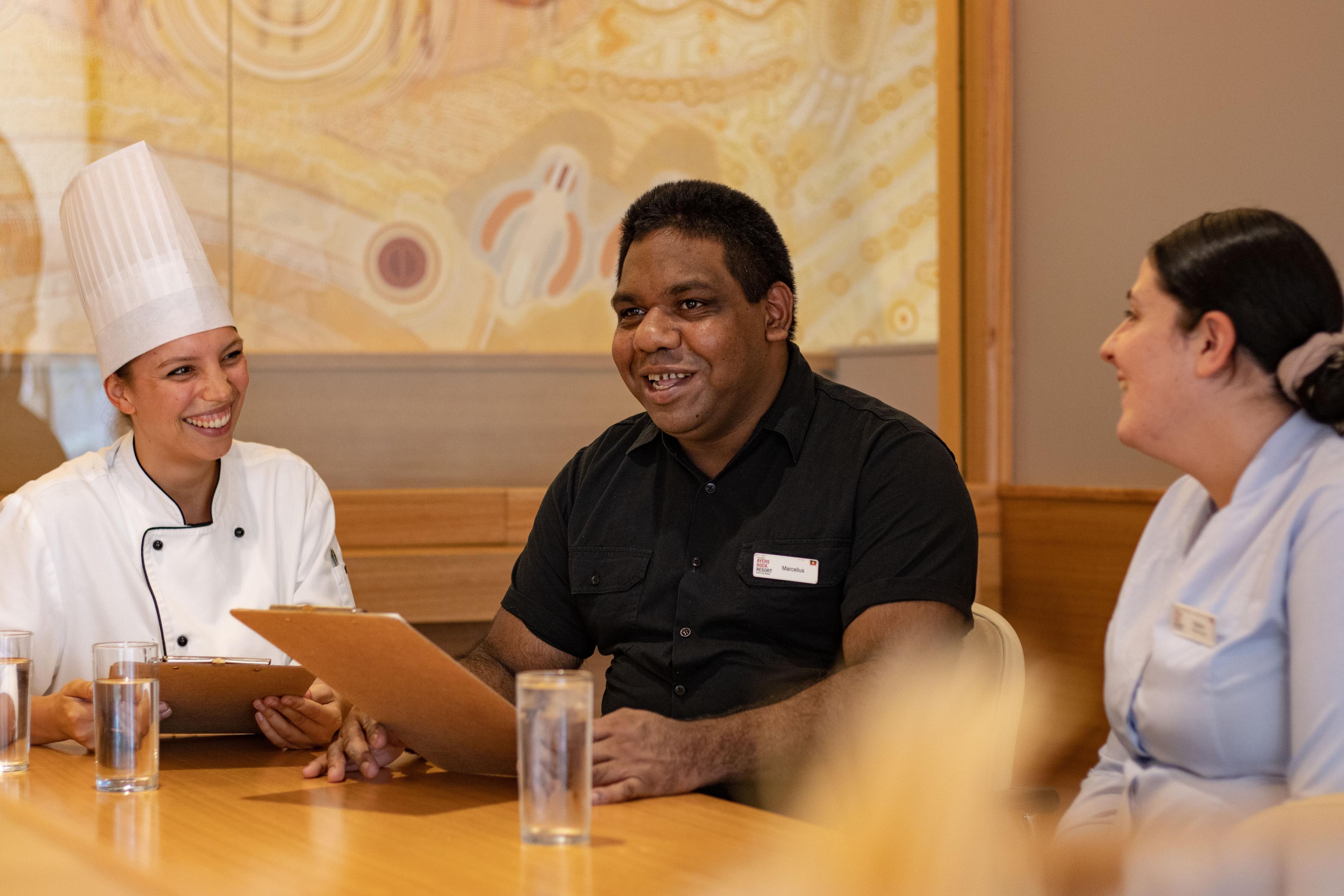 Hospitality team at Ayers Rock Resort