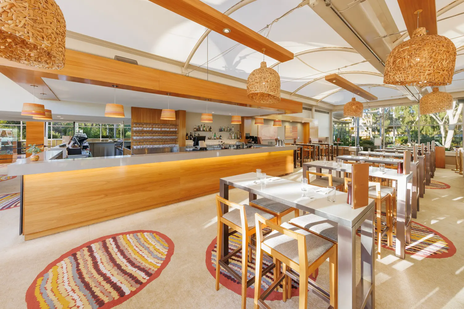 Panoramic shot of Walpa Bat at Sails in the Desert, Ayers Rock Resort