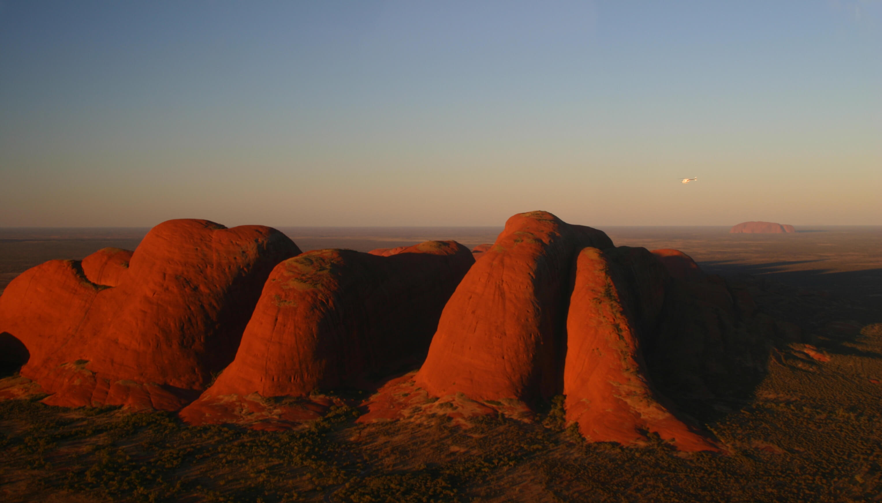 Kata Tjuta from Helicopter